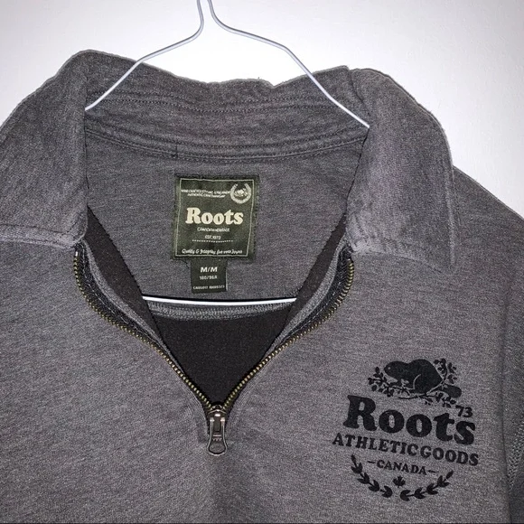 Quarter Zip Roots Sweater - Picture 2 of 5